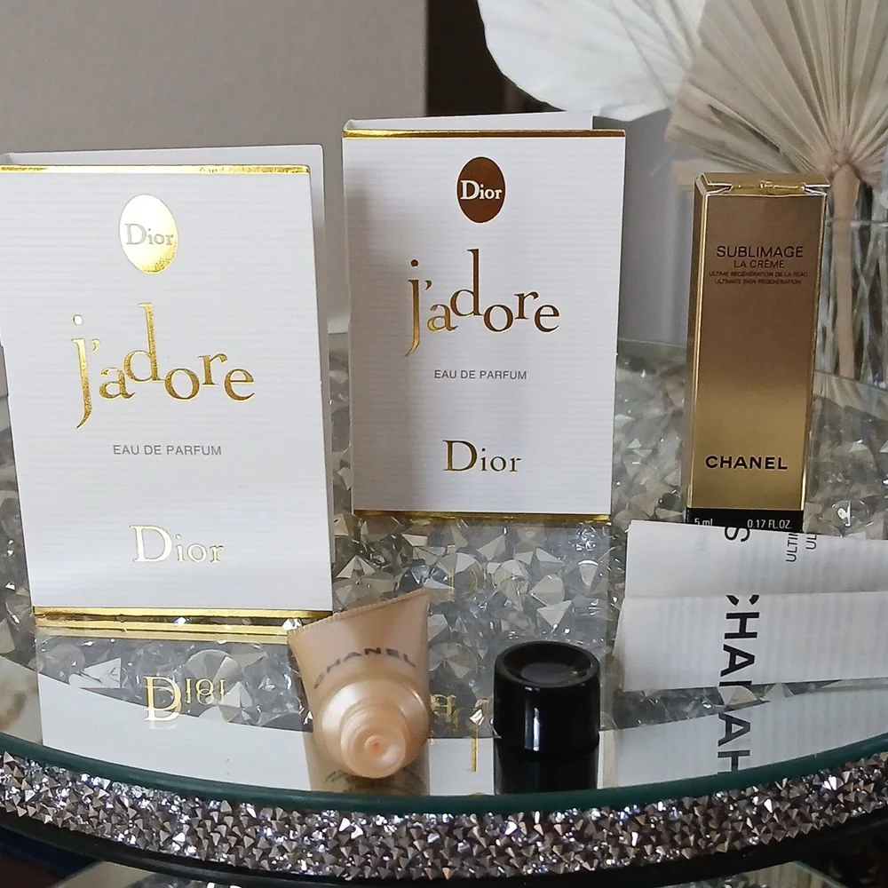 New 2 Dior J'adore Eau de Parfum and 1 Chanel Sublimage cream - Picture 14 of 17